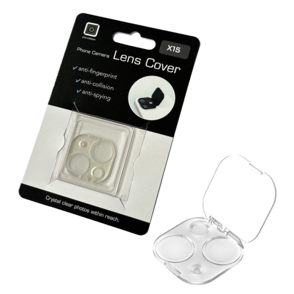 Plastic Back WebCam Cover Sticker Privacy Protector New Camera Lens Cap for iPhone 15 Pro Max Plus