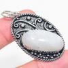 Rainbow Moonstone Handmade 925 Sterling Silver Gift Pendant 2.17" F4l08