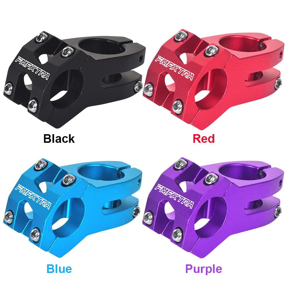 25.4mm MTB Stem Aluminum Alloy Road Bike Stem MTB Bike Handlebar Stem for Most Bicycle Road Bike MTB BMX Fixie Gear