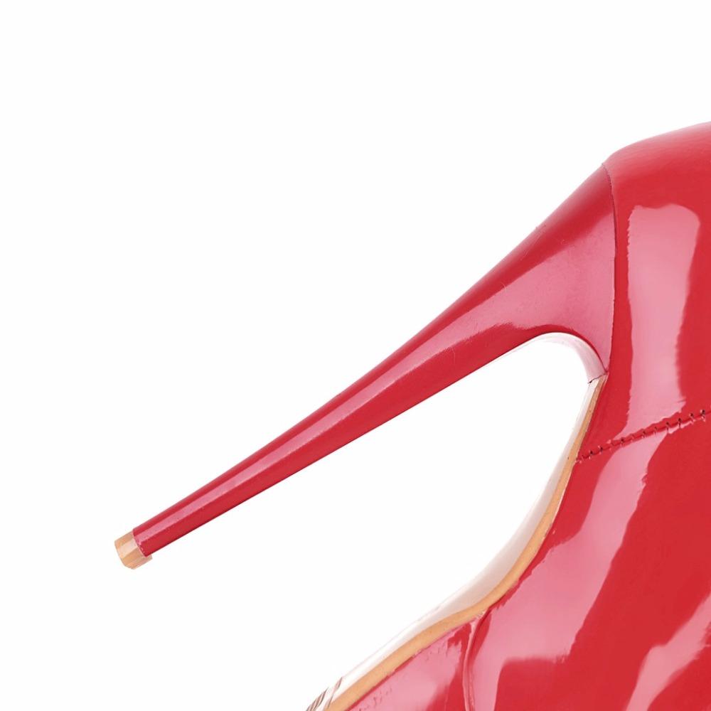 Красные сапоги выше колена женские экстремально высокие каблуки на платформе высокие сапоги сексуальные танцевальные ночные клубы вечеринки фетиш обувь большой размер 45 48