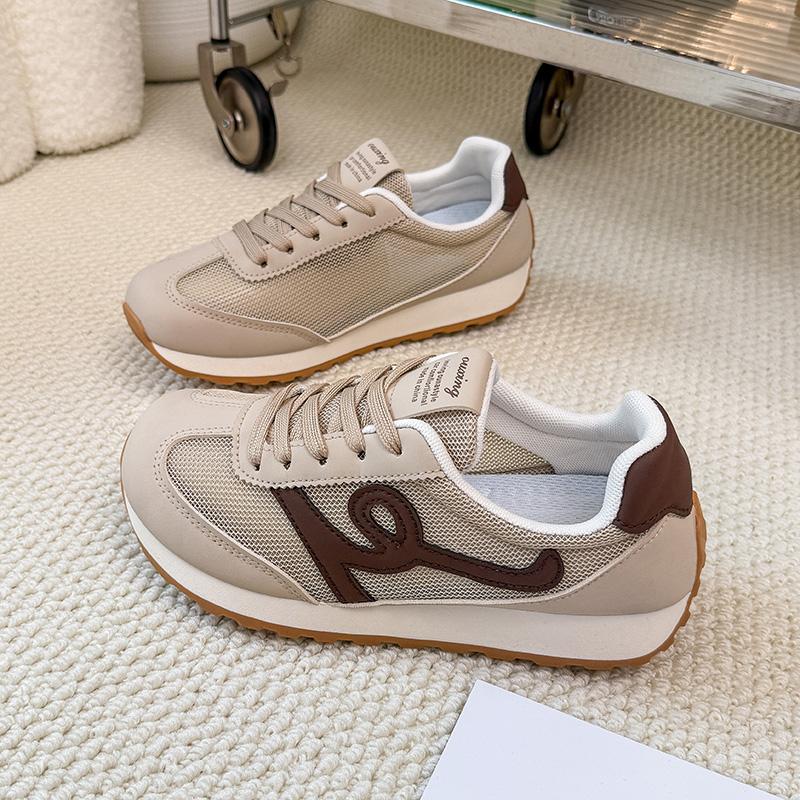 Fashion Hot Selling Women Colorful Sneaker Low Top Girls Students Soft Pink Sport Shoes Yellow Red Casual Shoes Lace Up Flat Sole Summer