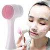 1Pc 3D Double Side Multifunctional Face Brush Skin Cleaner Machine Exfoliator Facial Cleaning Brush