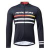 Cycling Wear Printed Jersey Pearl Black [PEARL IZUMI] (Wide Size) Men's