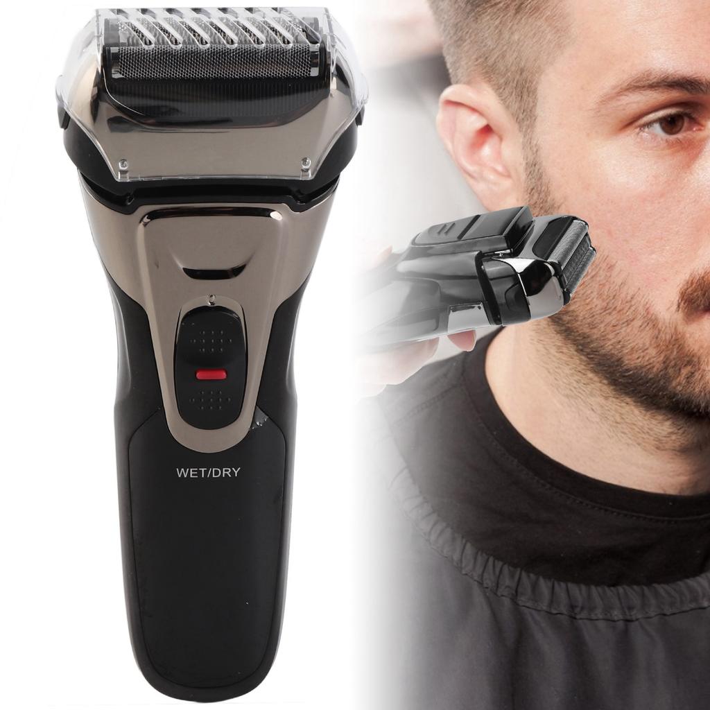 Профессиональная USB-зарядка для мужчин, водостойкая электробритва, портативный триммер для бороды