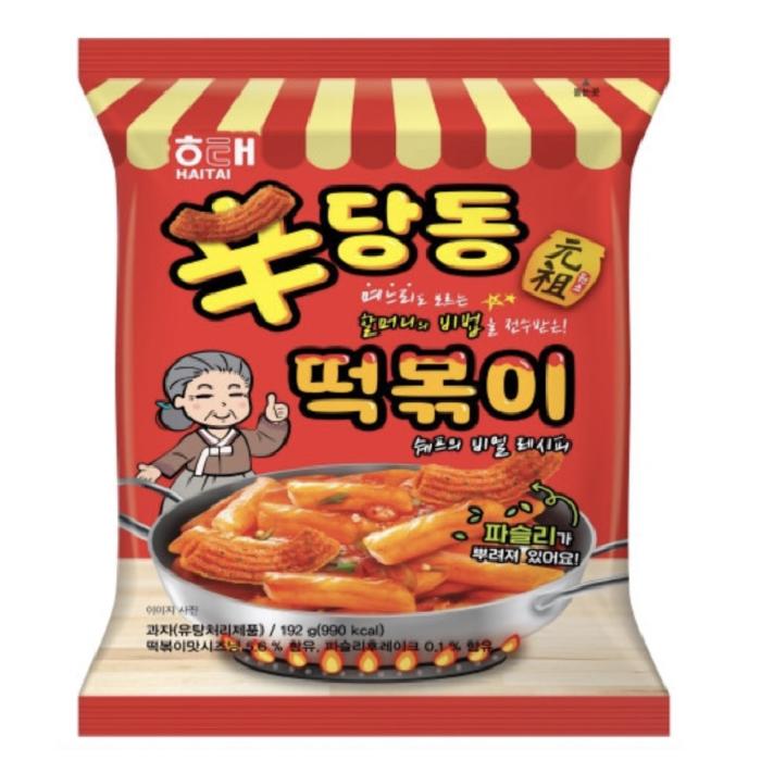 Haitai Shindangdong Tteokbokki Snack Spicy Flavor 110g