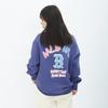 New MLB Sweatshirts Unisex Light Navy Blue 3AMTL5116-43NYL