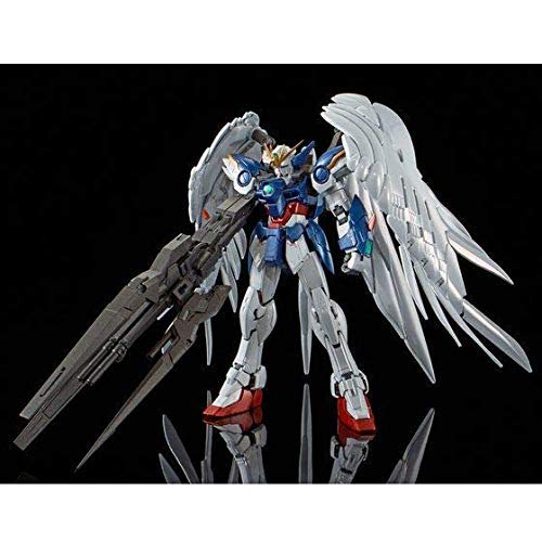 BANDAI RG Wing Gundam Zero EW & Drei Zwerg [Titanium Finish] 1/144 Blue