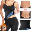 Sauna Sweat Band Hot Waist Trainer Modeling Strap Slimming Belt Weight Loss Fat Burning Body Shaper