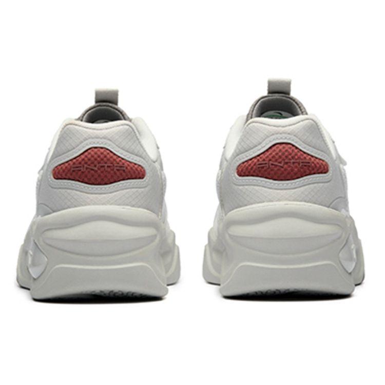 Anta Tread Mesh Shock Absorbing Non-Slip Durable Low-Top Sports Casual Shoes Men Sneakers Gray 112238091R-1