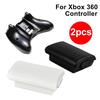 Coralberry 2Pcs AA Battery Plastic Hard Back Cover Case Protector for Xbox 360 Controller