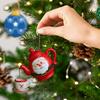 Christmas Teapot Ornament Vintage Christmas Tea Cup And Pot Hanging Decor