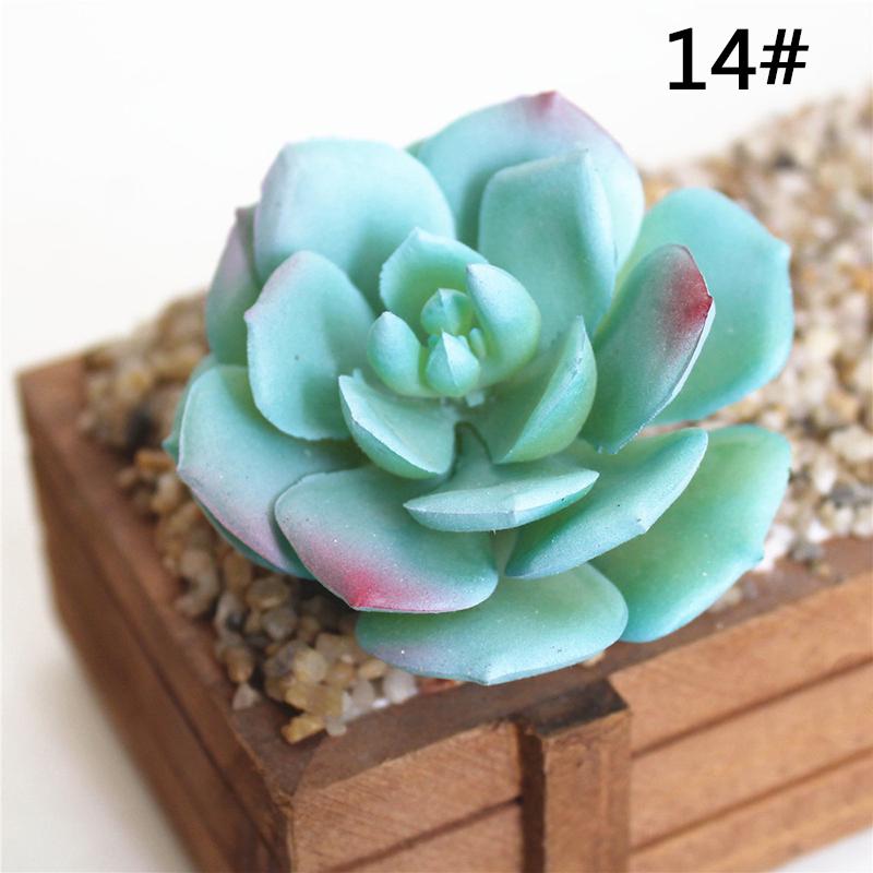 Simulation Artificial Succulent Fake Plants Plastic Flowers Home Floral Decor