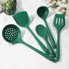 1/5 шт. набор силиконовой посуды, лопаточка, ложка для супа, лопаточка, устойчивая к высоким температурам, домашняя кухня, набор инструментов для приготовления выпечки