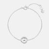 METROCITY JEWELRY M Basic Sterling Silver White Bracelet A233SB9245WPA