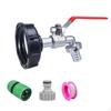 IBC Tote Adapter Faucet Valve Fittings with Quick Connector Ton Bucket