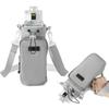 Front Pocket Water Bottle Holder Shoulder Strap Crossbody Water Bottle Purse Hiking