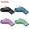 SanDisk 64GB Otg Usb Type C Flash Drive 128GB 256GB 512GB Ultra Dual GO OTG Pen Drive Original Sandisk Usb Memory Stick U Disk for Type C Phone Laptop