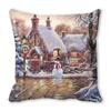 Christmas Ornament Navidad Noel Xmas Gifts Christmas Cushion Cover Merry Christmas Decorations for Home