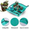 Plant Transplanting Mat Plant Pot Mat Waterproof Foldable Plant Repot Mat Indoor and Outdoor Plant Fertilization Tool