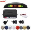 Hippcron Car Parking Sensor Kit 2 Sensors 22mm LED Screen Reverse Radar Sound Alert Indicator System 8 Colors