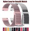 20/22mm Nylon Loop for Amazfit GTS4/2/3/3pro/2e/GTS2 Mini/GTR 4 42/47mm/GTR 2e/stratos Bracelet for Amazfit Bip/U/S/lite