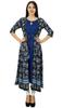 Womens 2 Piece Designer Flaired Kurta Printed Rayon Kurti Dress