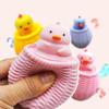 Chick Squishi Toy Squeeze Toys Fidget Decompression Cup Cage Stress Relieve Stress Toy Soft Animals Ball Adult Children Pop It