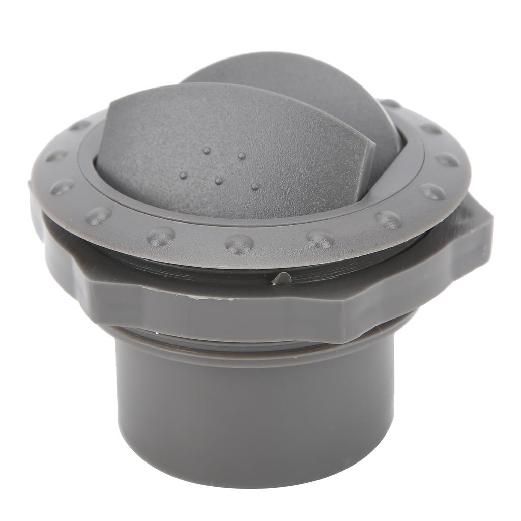 Car Air Conditioner Outlet Vent Trim Knob Style Round Maintenance for RVs Buses BoatsGray
