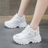 Popular Little White Shoes Versatile Casual Sports Shoes Women's Models 2025 New Spring and Autumn Thick-soled Heightening Dad Shoes