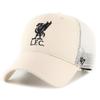 Casquette Trucker Snapback 47 Brand - BRANSON FC Liverpool Natural - Homme