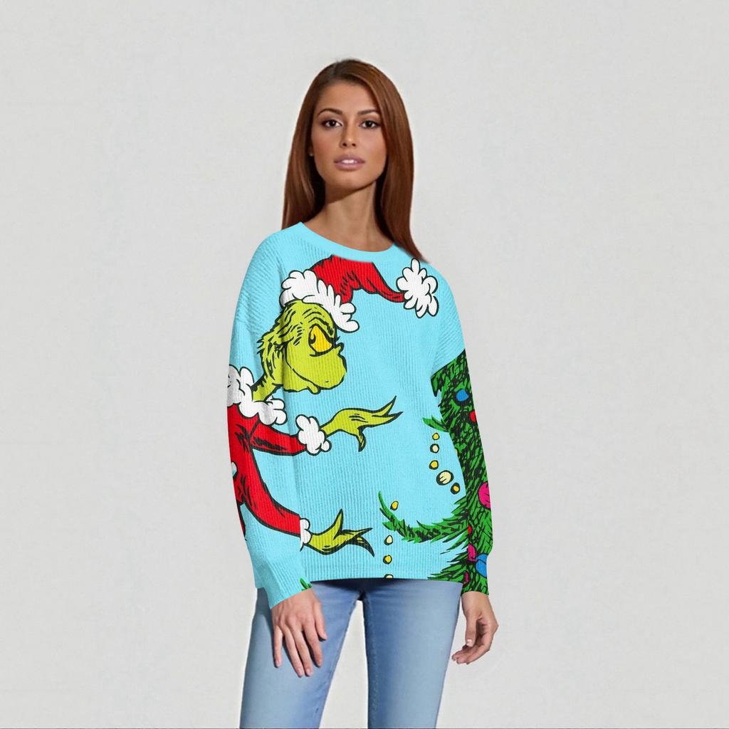 Women's Daily Casual Tops Knitted Sweater