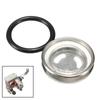Motorcycle Brake Master Cylinder Reservoir One Sight Glass Lens Gasket Universal Car Accessories Durable Car Tuning