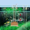 Кормушка для кормления FishTank, инструменты для кормления с миской, съемная рамка, прозрачный акриловый горшок для креветок