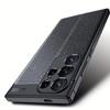 Luxury Business Leather Texture Soft Phone Case For Samsung Galaxy S24 S23 S22 Ultra A15 A14 A05S A54 A34 A24 Shockproof Cover