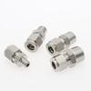 1Pcs Stainless Steel Quick Fitting 304 SS Metric ZG Pipe Fitting Tube Connector  for Oil Water Gas