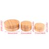 1PC 30g 50g 100g Bamboo Bottle Cream Jar Nail Art Cream Refillable Cosmetic Makeup Container Bottle Storage Box