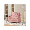 Fauteuil Pivotant - MUVOE - 360° - Rembourré En Mousse - Tissu Doux Et Respirant - Design Moderne