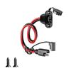 SAE Quick Connector Harness 12AWG 30CM Waterproof SAE Extension Cord Sidewall Port Male Plug To Female Socket for Charger 12-36V