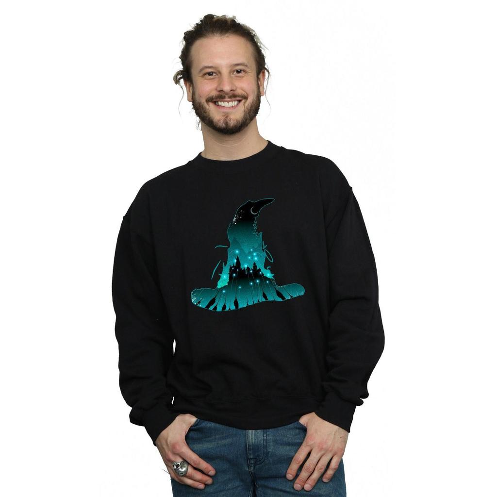 Harry Potter Mens Hogwarts Silhouette Sweatshirt