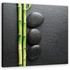 Canvas Print Bamboo and Zen Stones