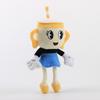 Cuphead 9 Inch Game Ms Chalice Plush Figure Toy Soft Stuffed Doll For Kids Gift