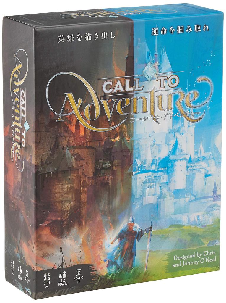 Hobby Japan Call To Adventure Japanese Version for Ages 12 and Board Game (1-4 Players, 30-60 Minutes, Up)