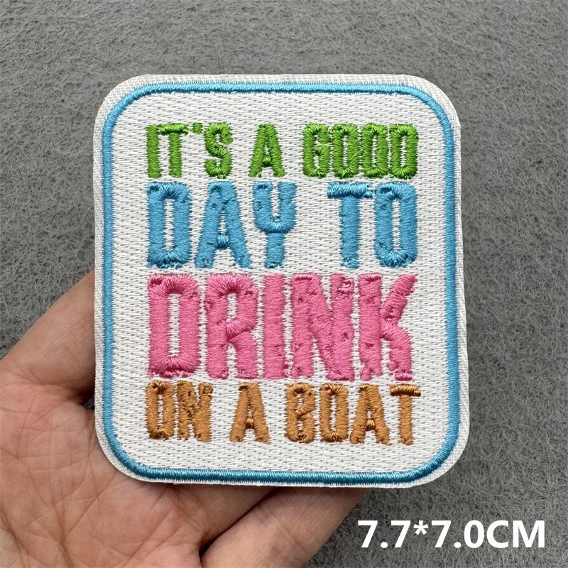 West Cowboys Embroidery Patch Iron On Patches For Clothing Jacket Stickers Letters Patches On Clothes DIY Sewing Applique