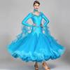 Ballroom Dance Dress Women Modern Dancing Clothes Long Sleeve Cheap Costumes