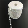 Beaded String Bead Strand Plastic Garland Decoration Pendant Accessory for Wedding Party 10mm