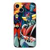 Black Tpu Case For Samsung Galaxy S22 S20 S21 FE PLUS ultra+S10 E Lite Back Cover UFO Robot Grendizer