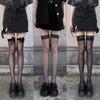 Ultra-thin Transparent Nylon Long Socks Stockings Women Lolita Thigh Highs Stockings Japanese Style Knee High Socks