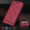 Magnetic Leather Phone Case for Samsung Note20 Ultra Note10 Pro S8 S9 S10 S20 S21 S30 Plus Retro Book Card Wallet Cover For iPhone OPPO Huawei Xiaomi