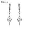 Lindon Copper Alloy Zircon Earrings Drop Earrings For Women Wedding Party Gifts