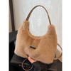 Fashion Faux Fur Women Crossbody Bags Autumn Winter Trendy Furry Shoulder Bag Lady Daily Commuter Handbags